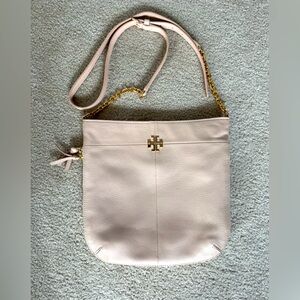 Tory Burch palest pink crossbody